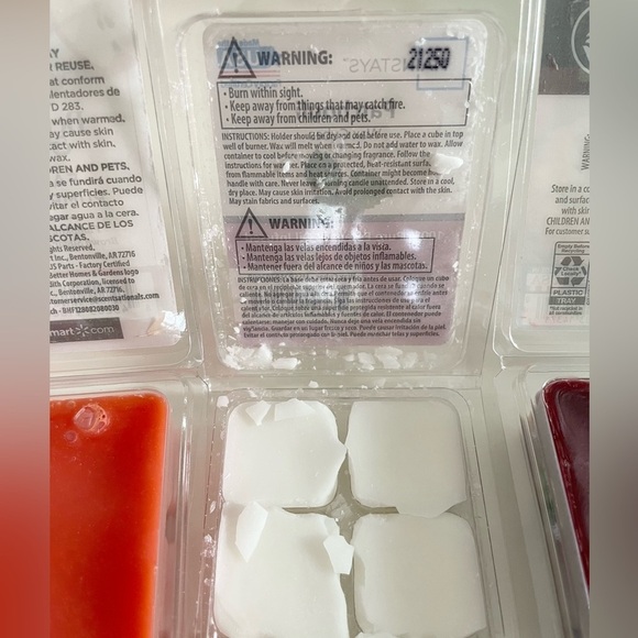 Pumpkin, Patchouli and Apple Pie Scented Melting Wax Cubes Bundle 3 Pack - Picture 10 of 11